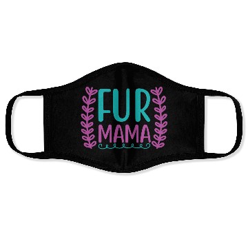 Discover fur mama 01 Face Masks
