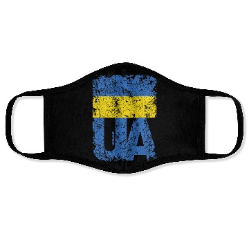 Discover I stand with Ukraine. Support Ukraine. Stop War Face Masks