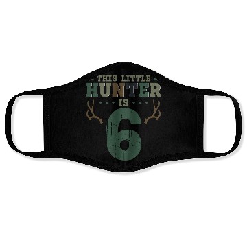 Discover Buck Deer Hunting Hunter Kid 6th Face Masks