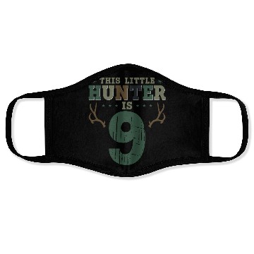 Discover Buck Deer Hunting Hunter Kid 9th Face Masks