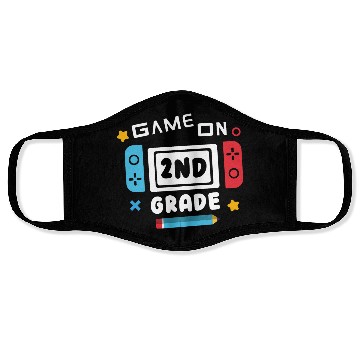 Discover Video Game for 2nd Grade Kids Face Masks