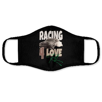 Discover NASCAR Brown R4L Face Masks