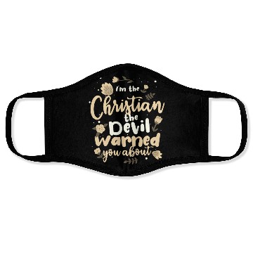 Discover Christian Gift the Devil Warned You About Face Masks