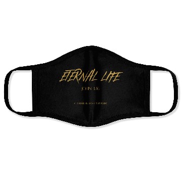 Discover Eternal life John 3:16 Face Masks