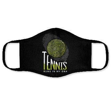 Discover Tennis Player Present Tennis Club Coach Sport Face Masks