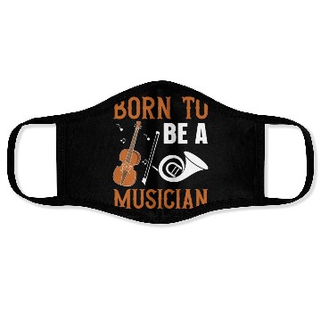 Discover Born to be a Musician Face Masks