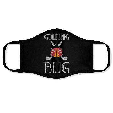 Discover Golfing Bug Entomology Study Science Entomologist Face Masks