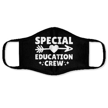 Discover Special Education Crew Teacher Team Face Masks