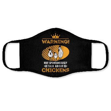 Discover May Spontaneously Talk About Chickens Face Masks