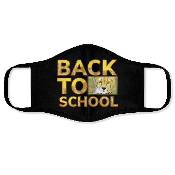 Discover Back to school leopard print Face Masks