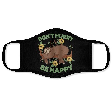 Discover Gardening Sunflower Flowers Face Masks