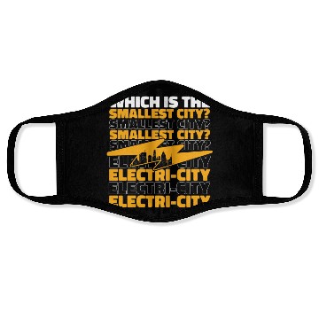 Discover Electrician Electrical Engineer Lineman Face Masks