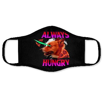 Discover Always Hungry Corgi Dog Face Masks