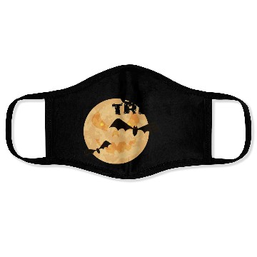 Discover Trick or treat Halloween Face Masks