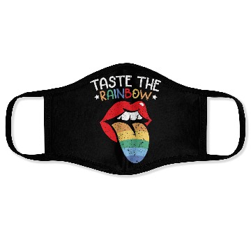 Discover Taste The Rainbow Lover Rainbow Whisperer Face Masks