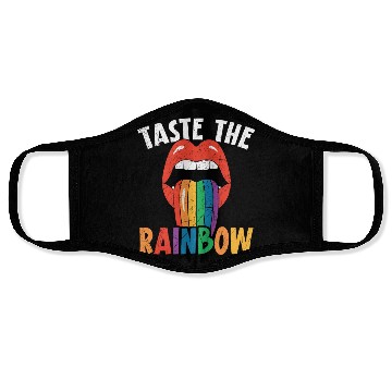 Discover Taste The Rainbow Lover Rainbow Whisperer Face Masks