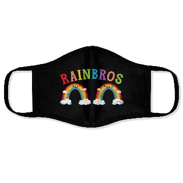 Discover Rainbros Rainbow Lover Rainbow Whisperer Face Masks