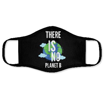 Discover no planet b Face Masks