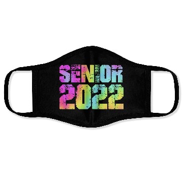 Discover Graduation Class High School Senior 2022 Face Masks