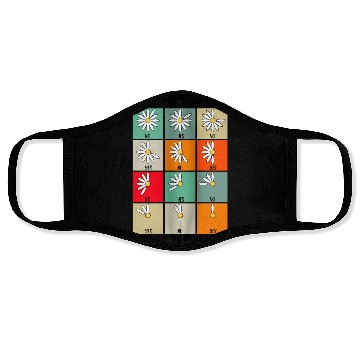 Discover Wish Game Daisy Yes No Cute Flowers Face Masks