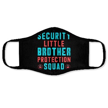 Discover Security Little Brother Protection Squad Face Masks