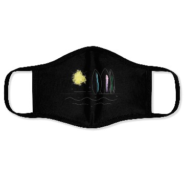Discover Surf Vibes Face Masks