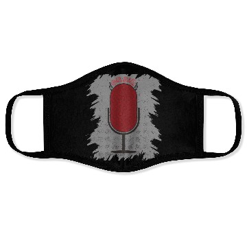 Discover On Air Microphone Face Masks