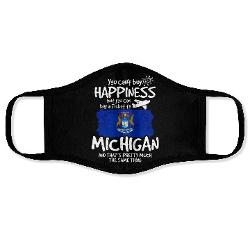 Discover Michigan Face Masks