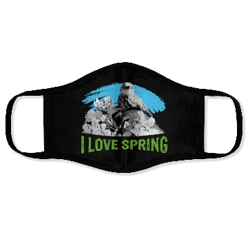 Discover I love SPRING with Eagle Face Masks