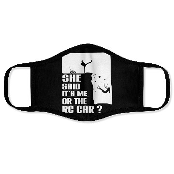 Discover Natural Born RC car Driver Racer Remote Controlled Face Masks