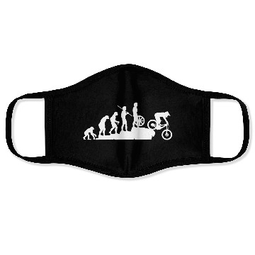 Discover Evolution Downhill Mountain Bike Mtb Mountain Biki Face Masks