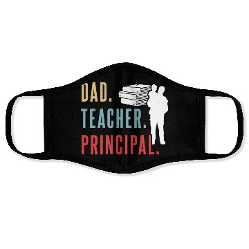 Discover Dad Teacher Principal Homeschool Homeschooling Face Masks