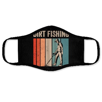 Discover Dirt Fishing Detector Metal Detecting Detection Face Masks