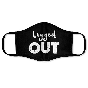 Discover Logged Out - Hiking Face Masks
