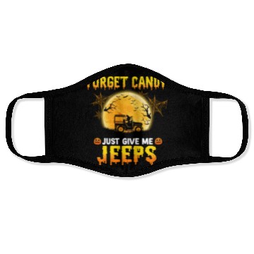 Discover Forget Candy Just Give Me Jeeps Witch Jeep Driver Face Masks