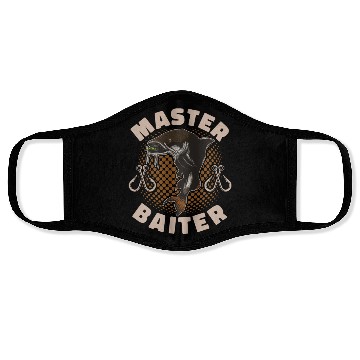 Discover Master Baiter - Wels Catfish Hunter Face Masks