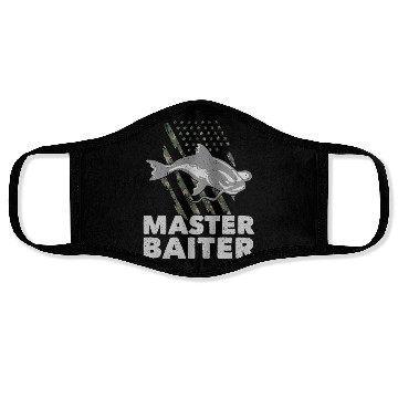 Discover Master Baiter - Wels Catfish Hunter Face Masks