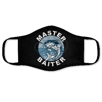 Discover Master Baiter - Wels Catfish Hunter Face Masks