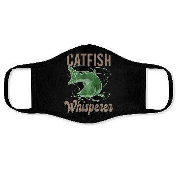 Discover Catfish Whisperer - Wels Catfish Hunter Face Masks