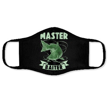 Discover Master Baiter - Wels Catfish Hunter Face Masks