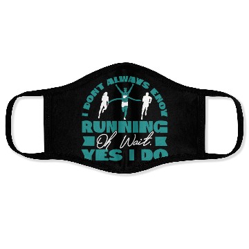 Discover Running Runner Half Marathon I Face Masks