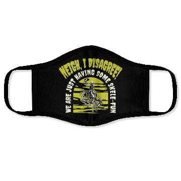 Discover Halloween Cowboy Skeleton Fun Horse Riding Face Masks