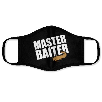 Discover Master Baiter - Wels Catfish Hunter Face Masks