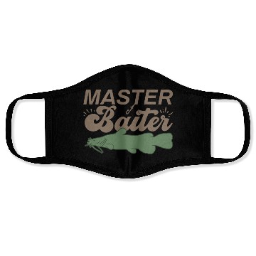 Discover Master Baiter - Wels Catfish Hunter Face Masks