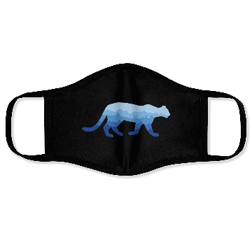 Discover Mountain Lion and Mountain Biker Face Masks