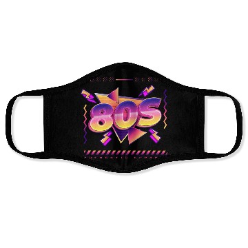 Discover 80s!!! - Synthwave/Retrowave/Vaporwave 80s Face Masks