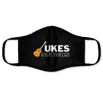 Discover Meme Nukes Guitar Face Masks