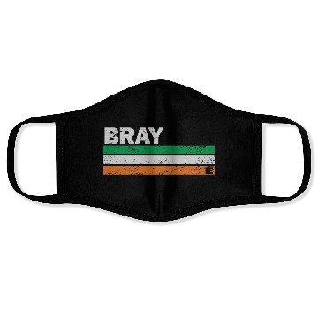 Discover Bray Ireland Flag Irish Pride Face Masks