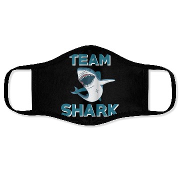 Discover Team Shark Face Masks
