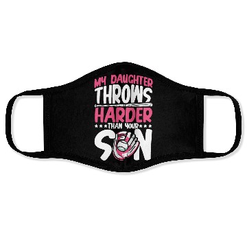 Discover Daughter throws hard Face Masks